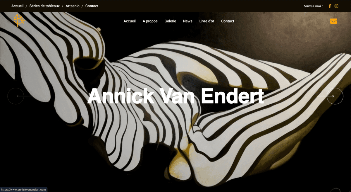 Annick Van Endert : Artist's website